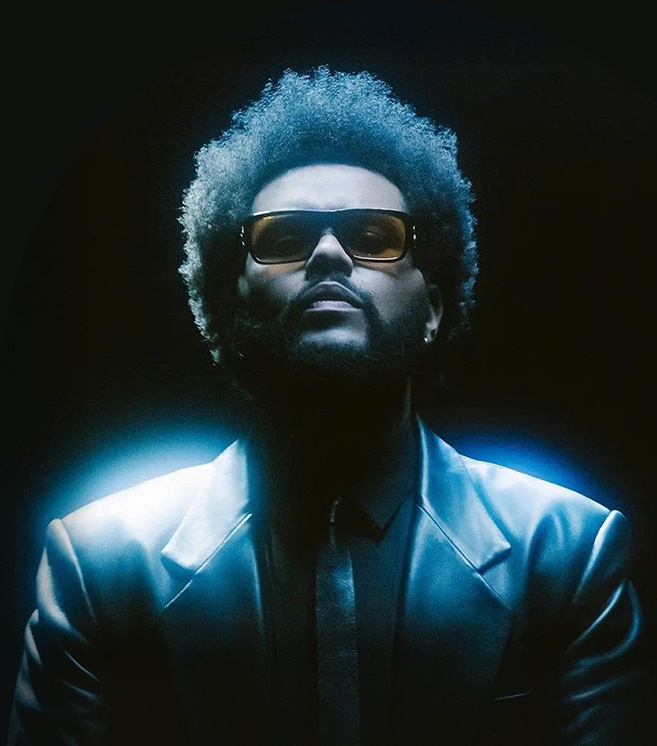 a pic of the weeknd